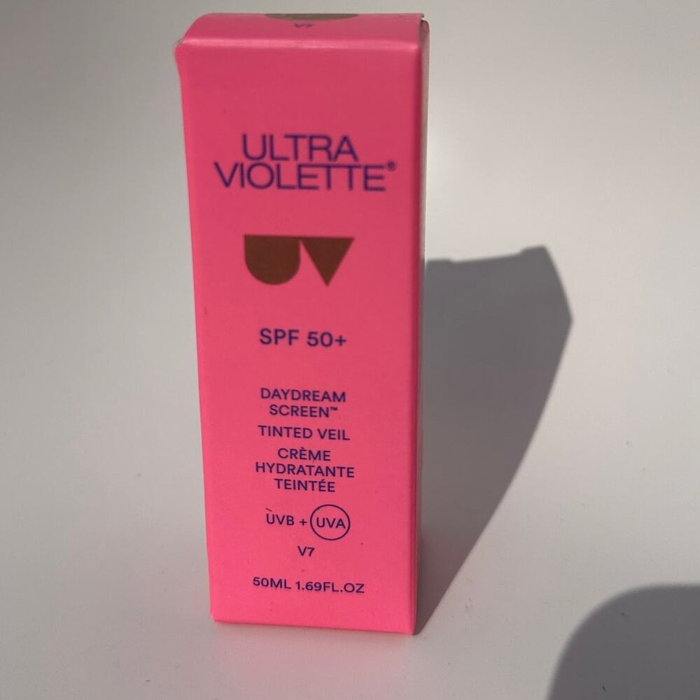 Ultra Violette  Daydream Screen SPF 50 Tinted Veil Shade V7 SkinTint Moisturizer